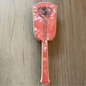 Vintage‎ Floral Design Hair Brush - Pink